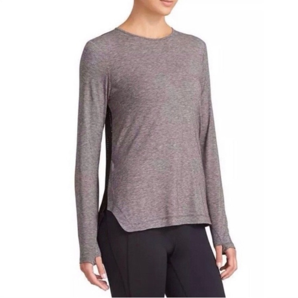 Athleta x Derek Lam Mesh Road Top. Size L